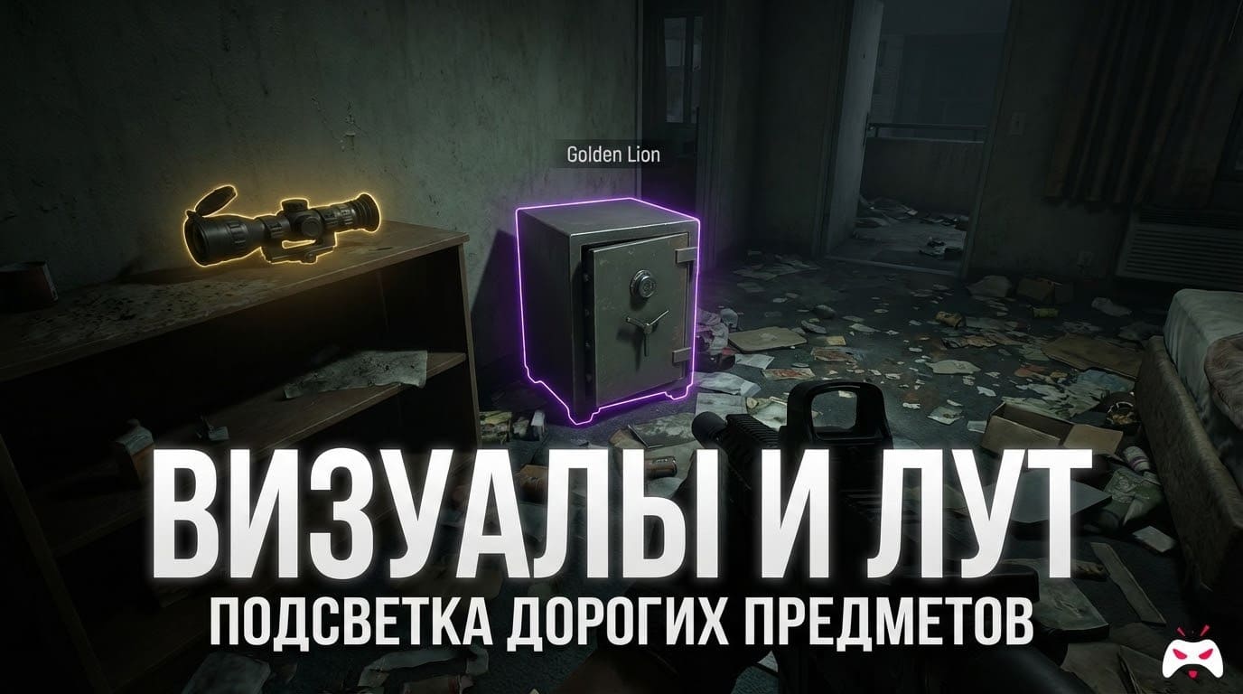 Веб-радар для Arena Breakout на планшете